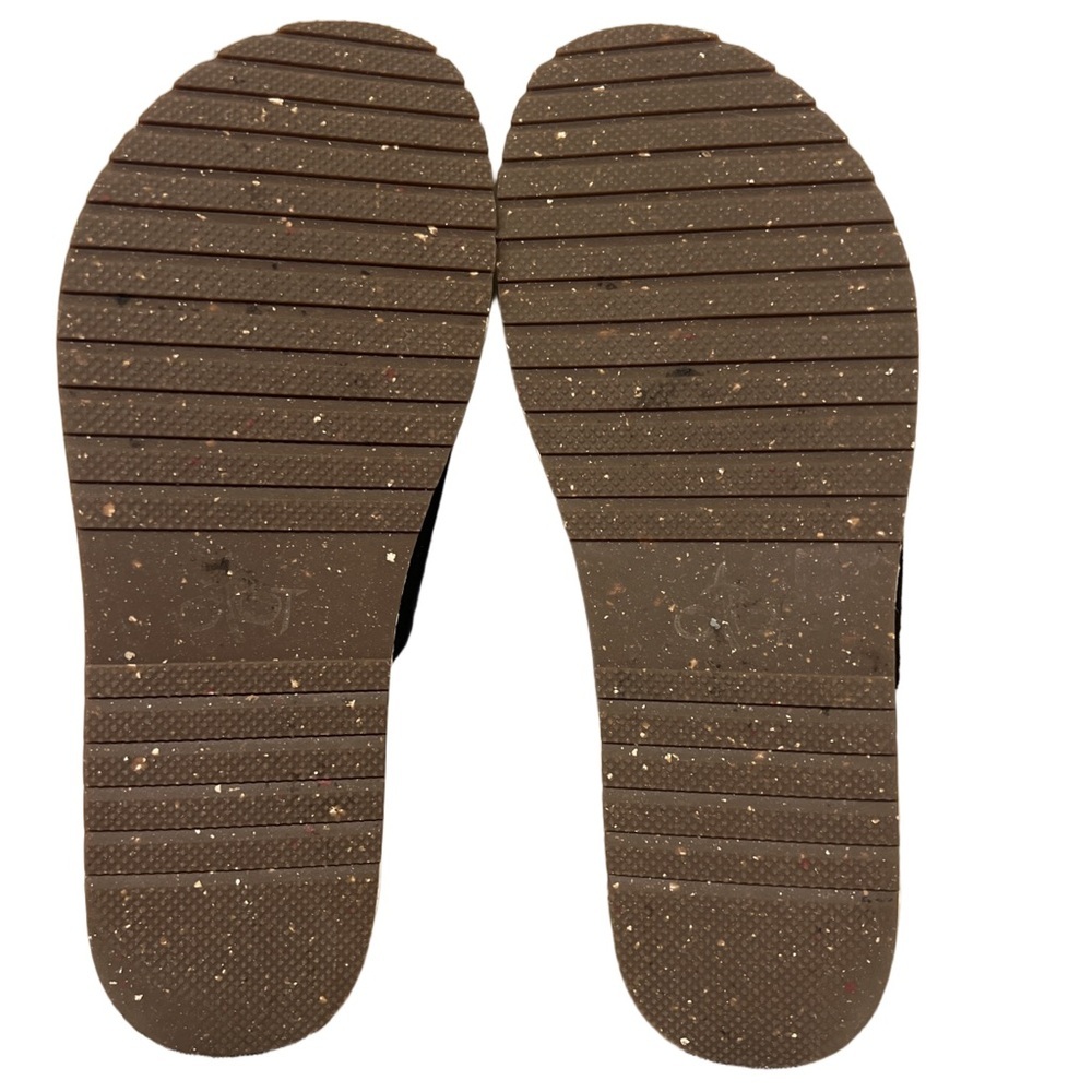 OTBT Wayside Wedge Black Sandal - Picture 5 of 7